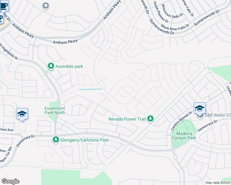 map of restaurants, bars, coffee shops, grocery stores, and more near 2486 Divine Sky Drive in Henderson