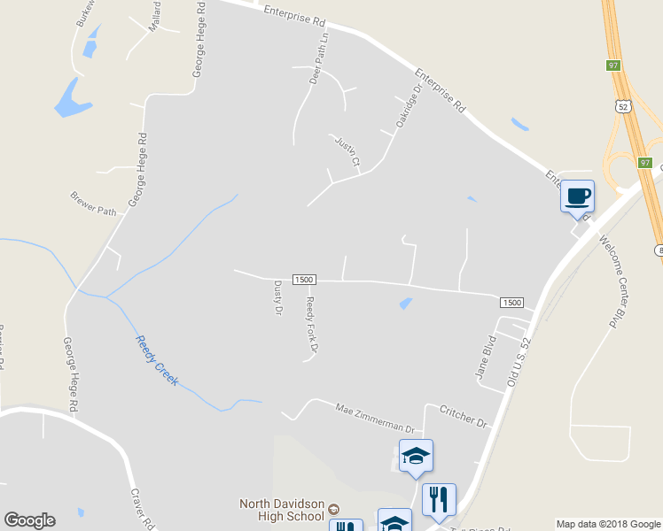 map of restaurants, bars, coffee shops, grocery stores, and more near 672 Zimmerman Road in Lexington