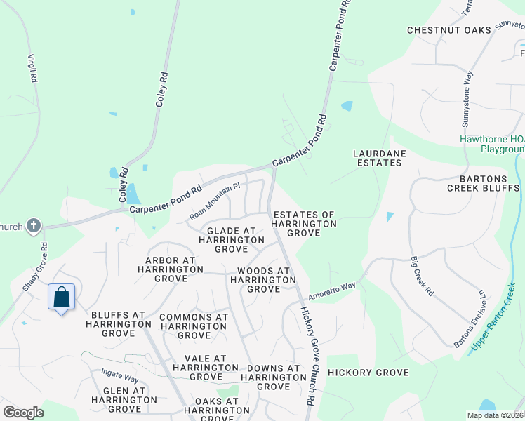 map of restaurants, bars, coffee shops, grocery stores, and more near 11000 Feather Grass Lane in Raleigh