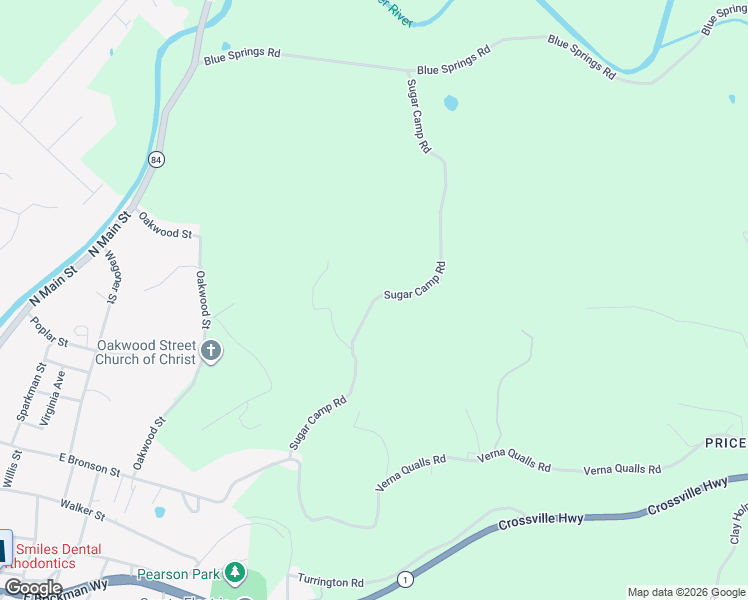 map of restaurants, bars, coffee shops, grocery stores, and more near 422-1088 Sugar Camp Road in Sparta