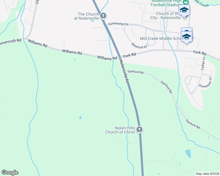 map of restaurants, bars, coffee shops, grocery stores, and more near 7448 U.S. 41A in Nolensville