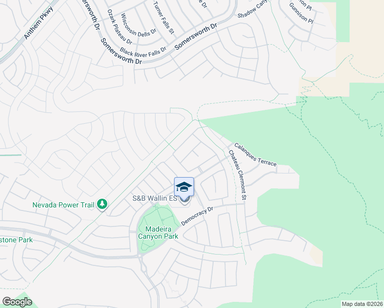 map of restaurants, bars, coffee shops, grocery stores, and more near 2517 Pastis Court in Henderson