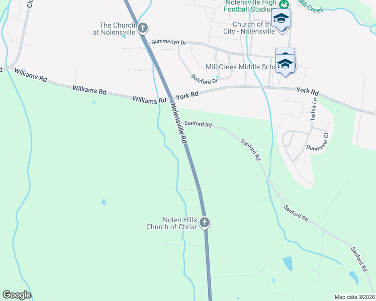 map of restaurants, bars, coffee shops, grocery stores, and more near 7448 U.S. 41A in Nolensville