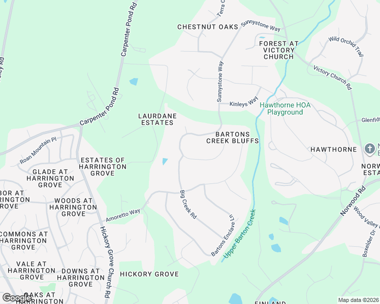 map of restaurants, bars, coffee shops, grocery stores, and more near 2809 Sunnystone Way in Raleigh