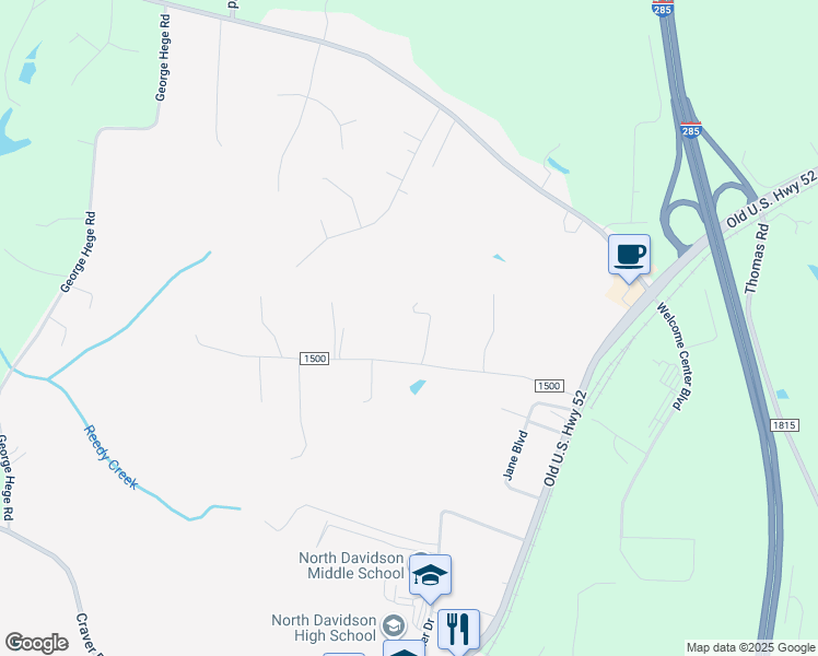 map of restaurants, bars, coffee shops, grocery stores, and more near 526 Zimmerman Road in Lexington