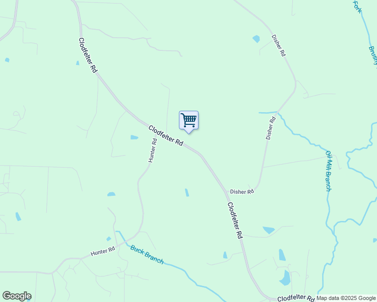 map of restaurants, bars, coffee shops, grocery stores, and more near 3280 Clodfelter Road in Winston-Salem