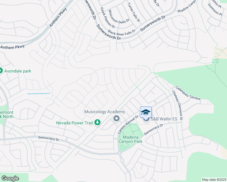 map of restaurants, bars, coffee shops, grocery stores, and more near 2579 Darda Street in Henderson