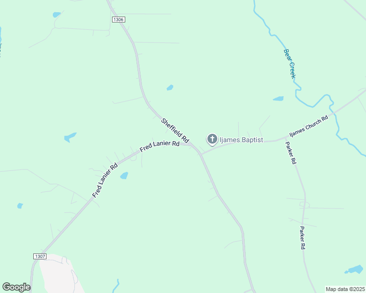 map of restaurants, bars, coffee shops, grocery stores, and more near 682 Fred Lanier Road in Mocksville