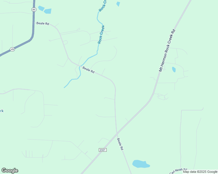 map of restaurants, bars, coffee shops, grocery stores, and more near 6633 Beale Road in Snow Camp