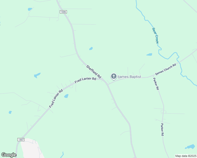 map of restaurants, bars, coffee shops, grocery stores, and more near 682 Fred Lanier Road in Mocksville