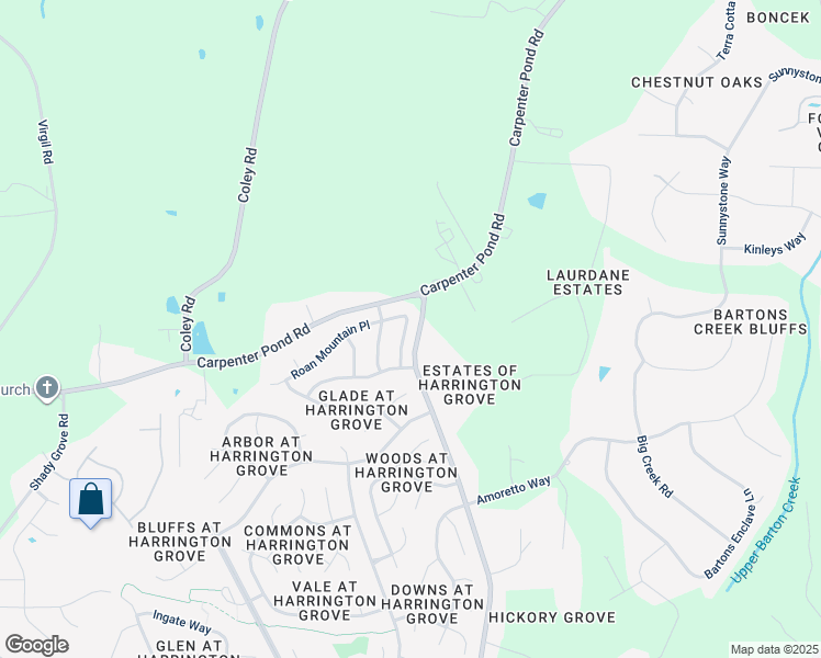 map of restaurants, bars, coffee shops, grocery stores, and more near 11040 Feather Grass Lane in Raleigh