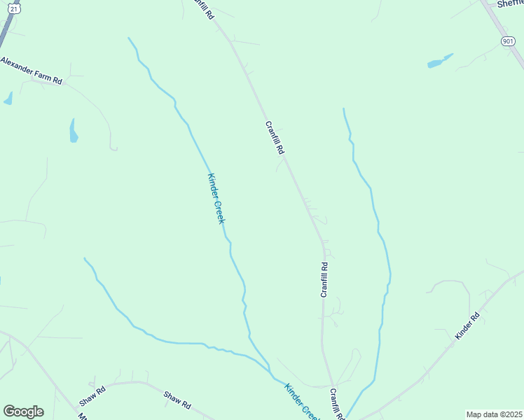 map of restaurants, bars, coffee shops, grocery stores, and more near 333 Cranfill Road in Harmony