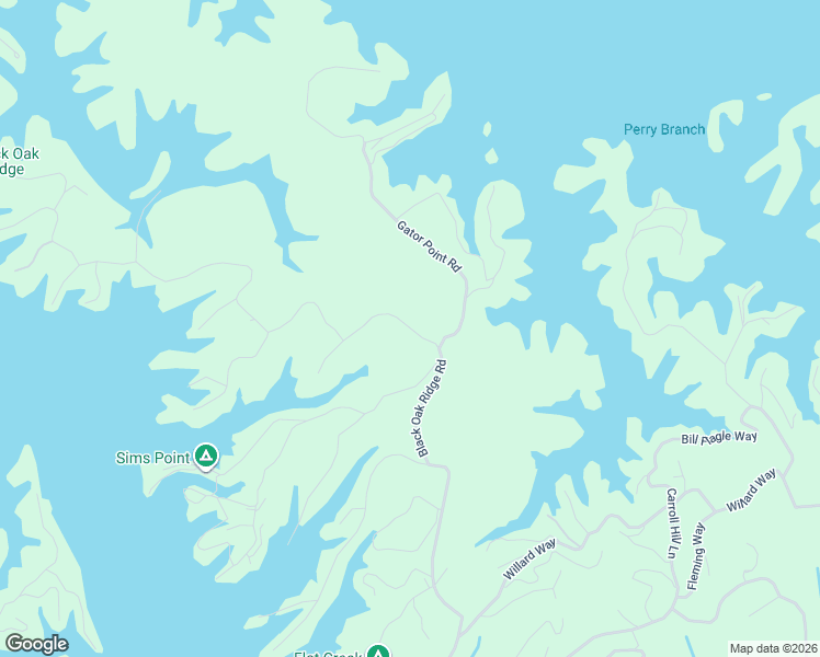 map of restaurants, bars, coffee shops, grocery stores, and more near 1073 Pleasure Road in Sevierville