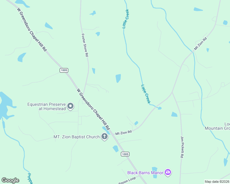 map of restaurants, bars, coffee shops, grocery stores, and more near 6324 Foster Store Road in Liberty