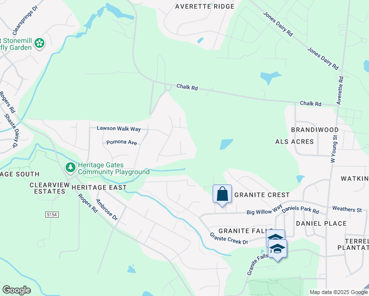 map of restaurants, bars, coffee shops, grocery stores, and more near 5704 Lena Bunn Court in Rolesville