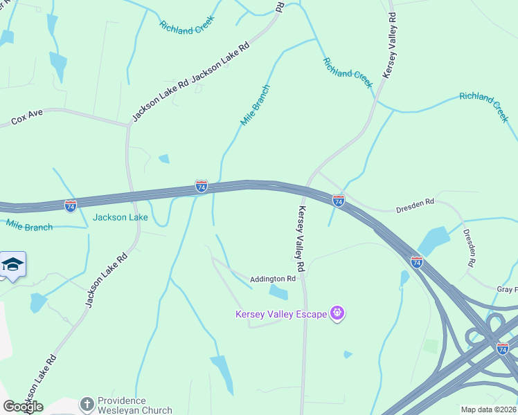 map of restaurants, bars, coffee shops, grocery stores, and more near in Archdale