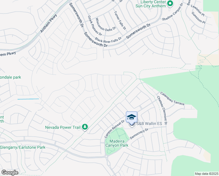 map of restaurants, bars, coffee shops, grocery stores, and more near 2541 Cosmic Dust Street in Henderson