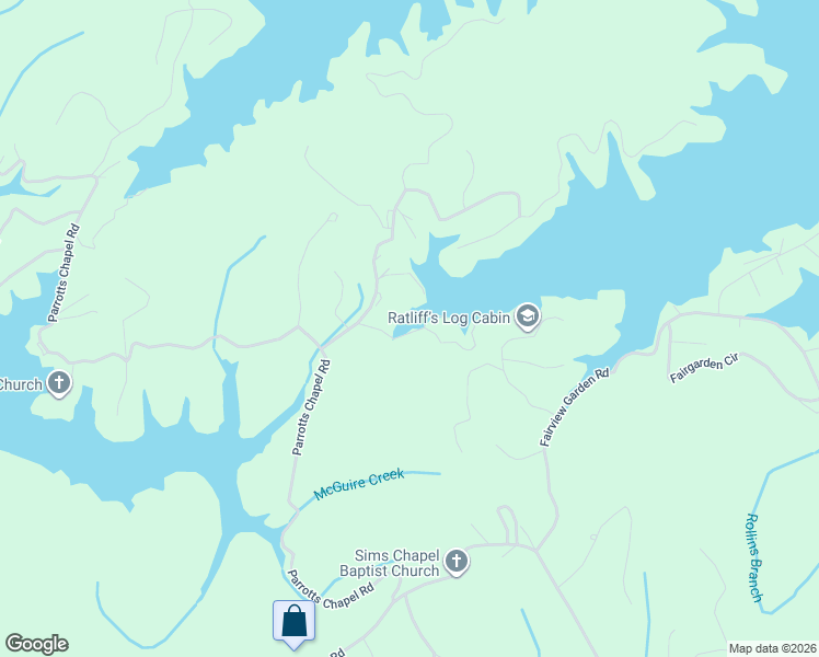 map of restaurants, bars, coffee shops, grocery stores, and more near 1034 Sierra Way in Sevierville