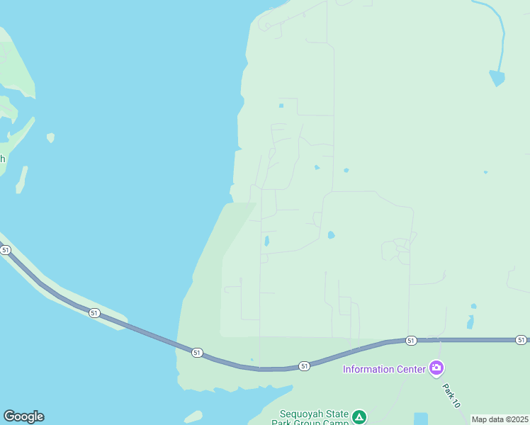 map of restaurants, bars, coffee shops, grocery stores, and more near 16589 Wheeler Circle in Hulbert