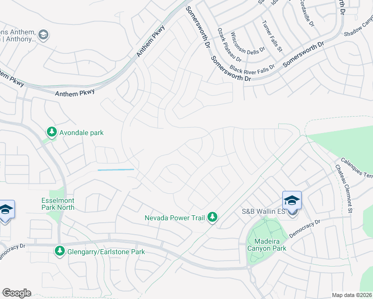map of restaurants, bars, coffee shops, grocery stores, and more near 2495 Cepella Star Street in Henderson