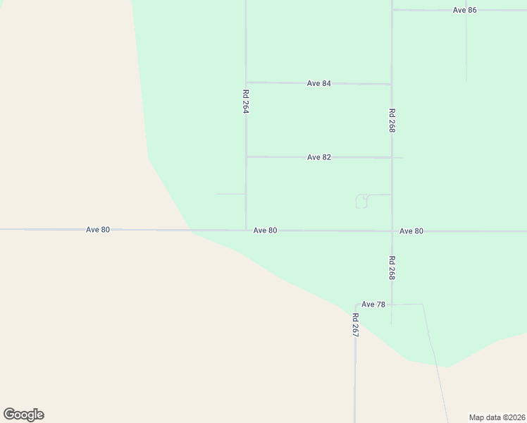 map of restaurants, bars, coffee shops, grocery stores, and more near 26562 Avenue 80 in Terra Bella