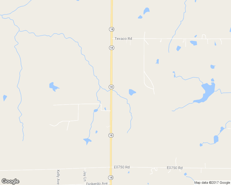 map of restaurants, bars, coffee shops, grocery stores, and more near 740464 Oklahoma 18 in Agra