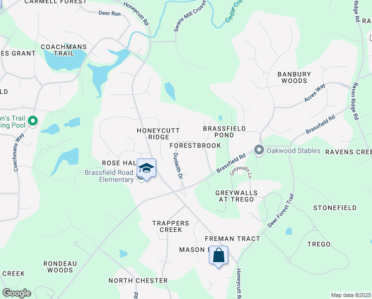 Walk Score Detail Map