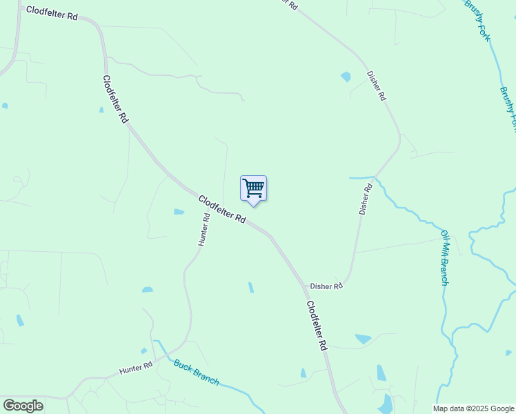 map of restaurants, bars, coffee shops, grocery stores, and more near 3280 Clodfelter Road in Winston-Salem