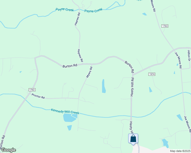 map of restaurants, bars, coffee shops, grocery stores, and more near 203 Myers Road in Thomasville