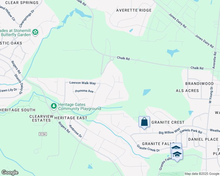 map of restaurants, bars, coffee shops, grocery stores, and more near 2901 Lawson Walk Way in Rolesville