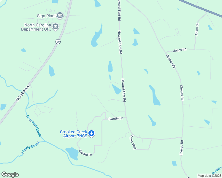 map of restaurants, bars, coffee shops, grocery stores, and more near 366 Howard Tant Road in Zebulon