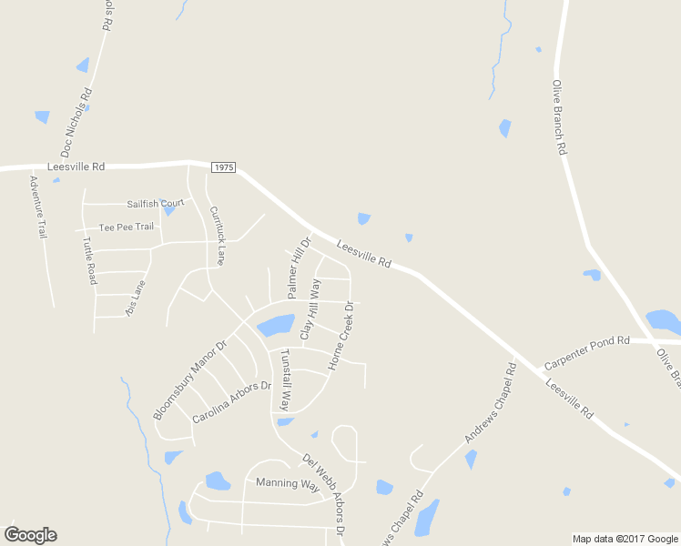 map of restaurants, bars, coffee shops, grocery stores, and more near 1115 Hines Forest Drive in Durham