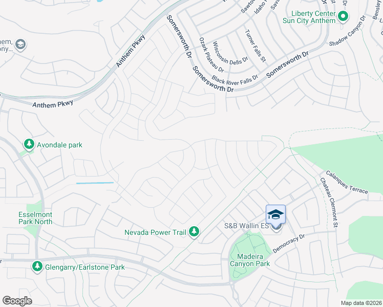 map of restaurants, bars, coffee shops, grocery stores, and more near 2500 Solera Sky Drive in Henderson