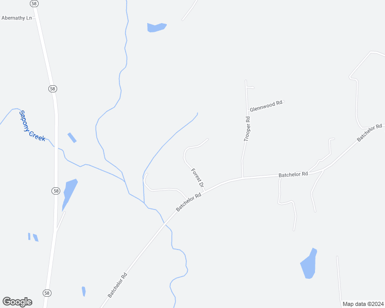 map of restaurants, bars, coffee shops, grocery stores, and more near 2543 Forest Drive in Nashville