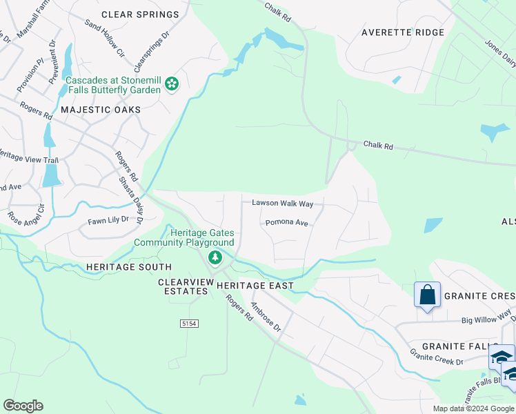 map of restaurants, bars, coffee shops, grocery stores, and more near 6413 Roles Saddle Drive in Rolesville