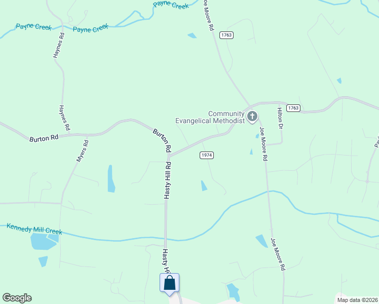 map of restaurants, bars, coffee shops, grocery stores, and more near 3291 Burton Road in Thomasville