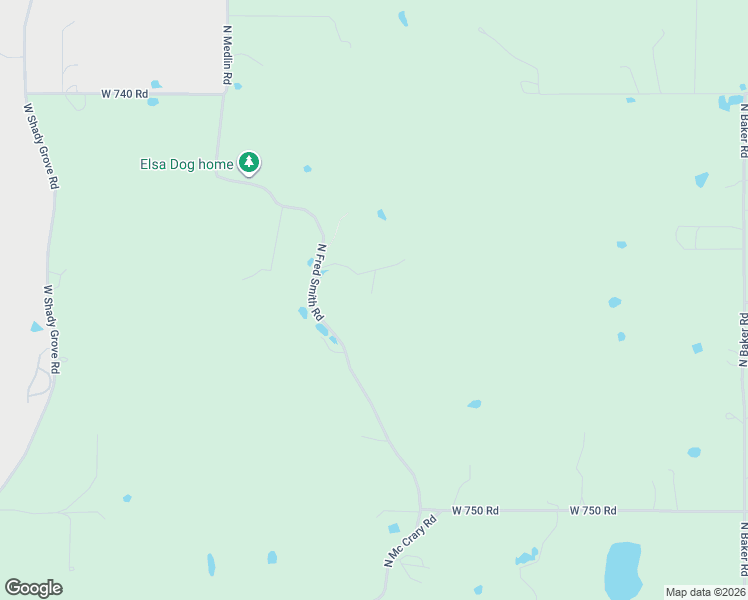 map of restaurants, bars, coffee shops, grocery stores, and more near 16454 North Fred Smith Road in Tahlequah