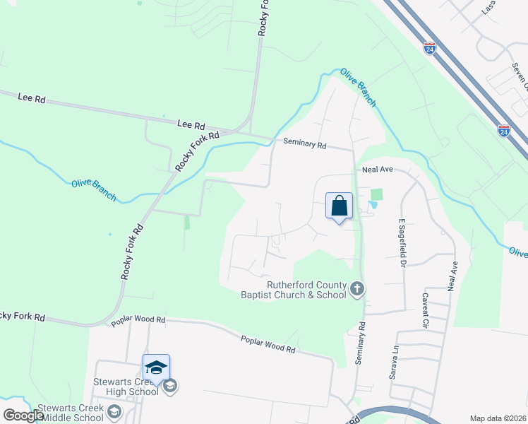 map of restaurants, bars, coffee shops, grocery stores, and more near 110 Viola Court in Smyrna