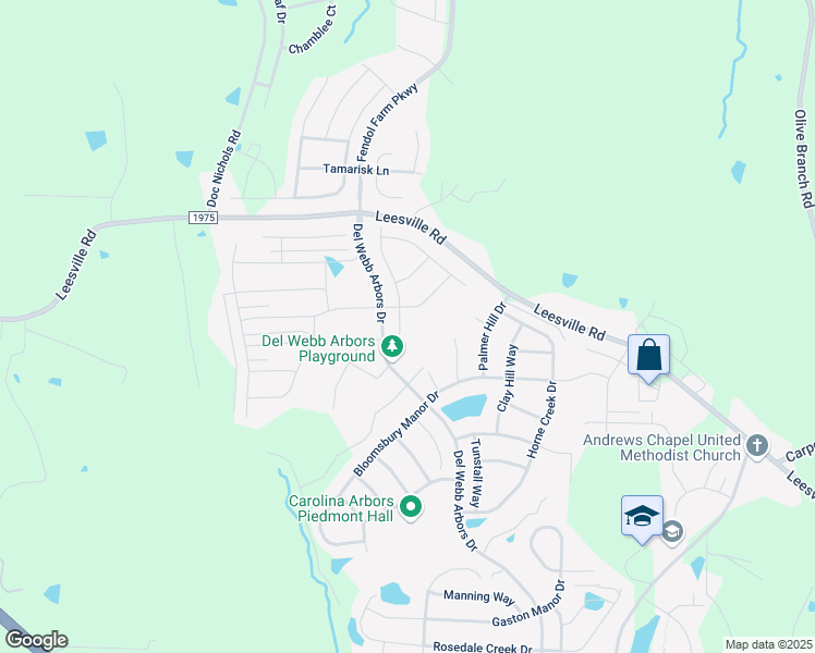 map of restaurants, bars, coffee shops, grocery stores, and more near 118 Currituck Lane in Durham