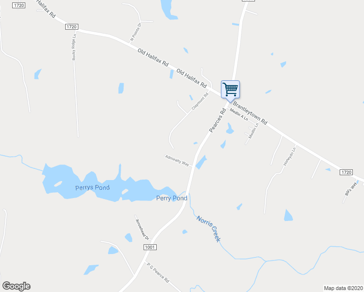 map of restaurants, bars, coffee shops, grocery stores, and more near 217 Claymont Road in Louisburg