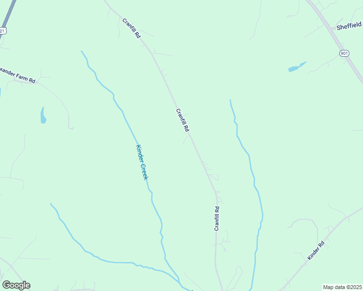 map of restaurants, bars, coffee shops, grocery stores, and more near 333 Cranfill Road in Harmony