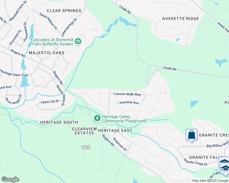 map of restaurants, bars, coffee shops, grocery stores, and more near 3104 Lawson Walk Way in Rolesville