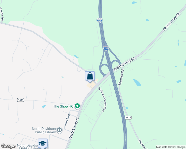 map of restaurants, bars, coffee shops, grocery stores, and more near 150 Enterprise Road in Lexington