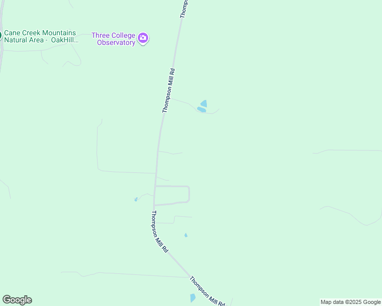 map of restaurants, bars, coffee shops, grocery stores, and more near 5436 Thompson Mill Road in Graham