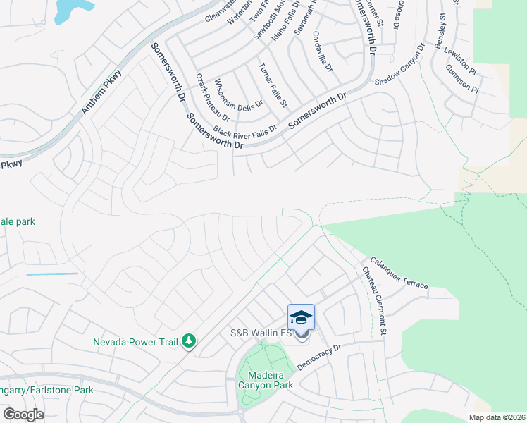 map of restaurants, bars, coffee shops, grocery stores, and more near 2314 Jada Drive in Henderson