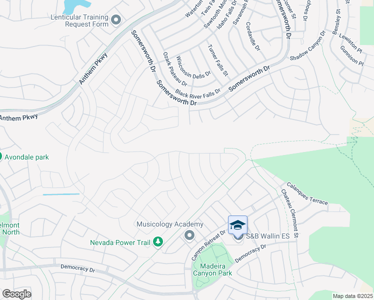 map of restaurants, bars, coffee shops, grocery stores, and more near 2362 Jada Drive in Henderson