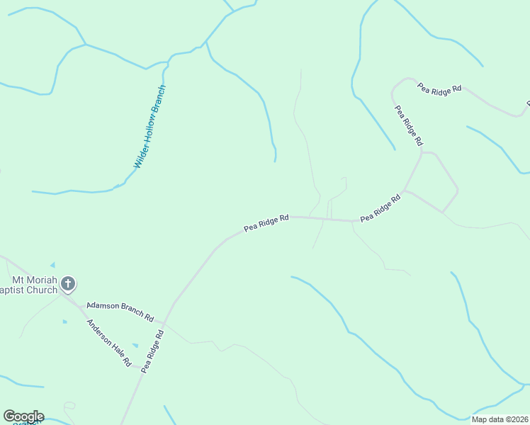 map of restaurants, bars, coffee shops, grocery stores, and more near 2506 Pea Ridge Road in Liberty