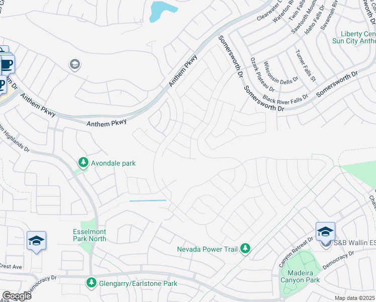 map of restaurants, bars, coffee shops, grocery stores, and more near 2367 Peaceful Sky Drive in Henderson