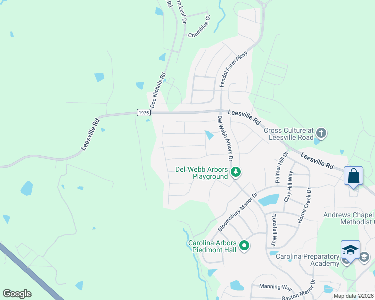 map of restaurants, bars, coffee shops, grocery stores, and more near 122 Sailfish Court in Durham