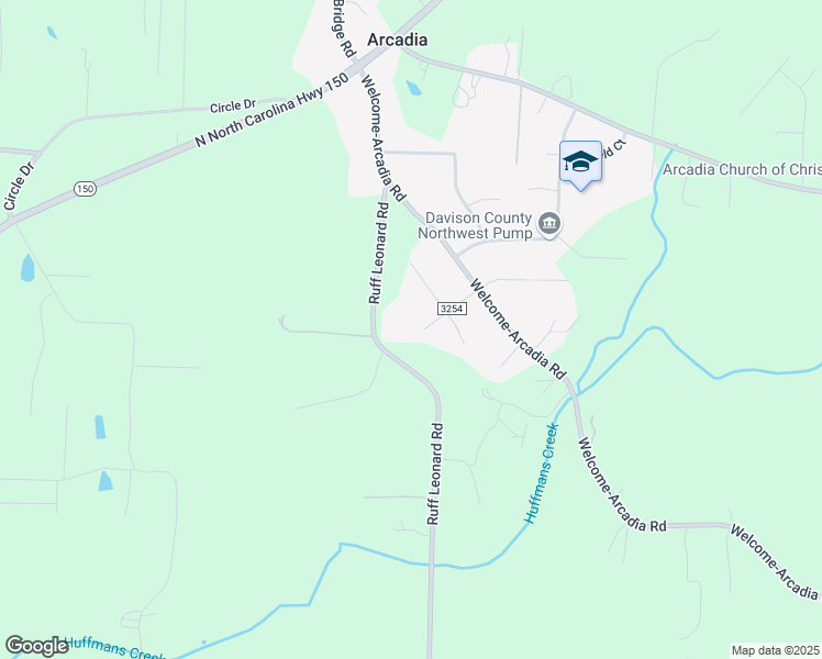 map of restaurants, bars, coffee shops, grocery stores, and more near 1174 Ruff Leonard Road in Lexington